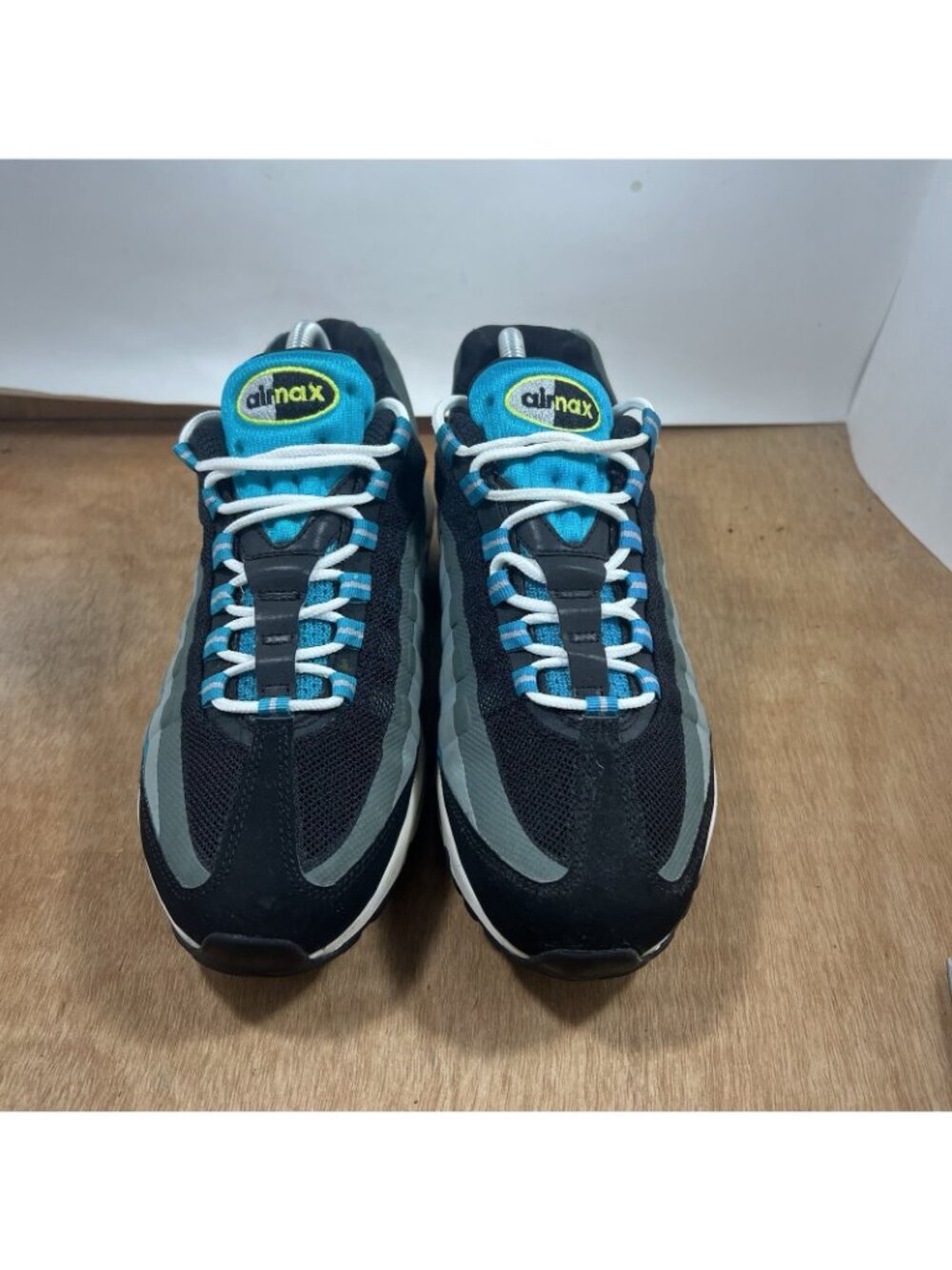 Nike Air Max 95 No Sew Men Size 9 Blue Shoes 6161901-033 - Picture 2 of 9